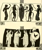 An illustration from A handbook of Attic red-figured vases signed by or attributed to the various masters of the sixth and fifth centuries B. C. (1919)