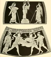 An illustration from A handbook of Attic red-figured vases signed by or attributed to the various masters of the sixth and fifth centuries B. C. (1919)