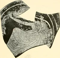 An illustration from A handbook of Attic red-figured vases signed by or attributed to the various masters of the sixth and fifth centuries B. C. (1919)