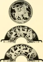 An illustration from A handbook of Attic red-figured vases signed by or attributed to the various masters of the sixth and fifth centuries B. C. (1919)