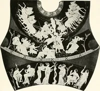 An illustration from A handbook of Attic red-figured vases signed by or attributed to the various masters of the sixth and fifth centuries B. C. (1919)
