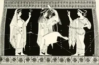 An illustration from A handbook of Attic red-figured vases signed by or attributed to the various masters of the sixth and fifth centuries B. C. (1919)
