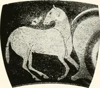 An illustration from A handbook of Attic red-figured vases signed by or attributed to the various masters of the sixth and fifth centuries B. C. (1919)