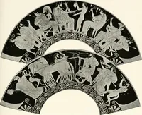 Picture 88 of 185 from A handbook of Attic red-figured vases signed by or attributed to the various masters of the sixth and fifth centuries B. C. (1919), leaf 262