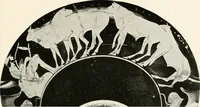 An illustration from A handbook of Attic red-figured vases signed by or attributed to the various masters of the sixth and fifth centuries B. C. (1919)