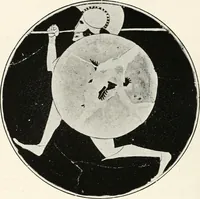 An illustration from A handbook of Attic red-figured vases signed by or attributed to the various masters of the sixth and fifth centuries B. C. (1919)