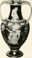 Picture 113 of 185 from A handbook of Attic red-figured vases signed by or attributed to the various masters of the sixth and fifth centuries B. C. (1919), leaf 312