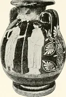 An illustration from A handbook of Attic red-figured vases signed by or attributed to the various masters of the sixth and fifth centuries B. C. (1919)