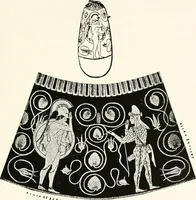 Picture 152 of 185 from A handbook of Attic red-figured vases signed by or attributed to the various masters of the sixth and fifth centuries B. C. (1919), leaf 414