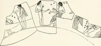 Picture 154 of 185 from A handbook of Attic red-figured vases signed by or attributed to the various masters of the sixth and fifth centuries B. C. (1919), leaf 422