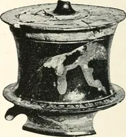 An illustration from A handbook of Attic red-figured vases signed by or attributed to the various masters of the sixth and fifth centuries B. C. (1919)