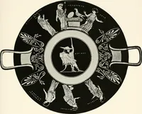 Picture 181 of 185 from A handbook of Attic red-figured vases signed by or attributed to the various masters of the sixth and fifth centuries B. C. (1919), leaf 488