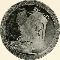 An illustration from A handbook of Attic red-figured vases signed by or attributed to the various masters of the sixth and fifth centuries B. C. (1919)