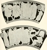 An illustration from A handbook of Attic red-figured vases signed by or attributed to the various masters of the sixth and fifth centuries B. C. (1919)