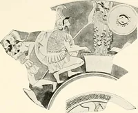 Picture 25 of 185 from A handbook of Attic red-figured vases signed by or attributed to the various masters of the sixth and fifth centuries B. C. (1919), leaf 68