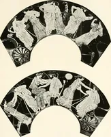 An illustration from A handbook of Attic red-figured vases signed by or attributed to the various masters of the sixth and fifth centuries B. C. (1919)
