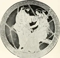 Picture 43 of 185 from A handbook of Attic red-figured vases signed by or attributed to the various masters of the sixth and fifth centuries B. C. (1919), leaf 85