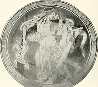 An illustration from A handbook of Attic red-figured vases signed by or attributed to the various masters of the sixth and fifth centuries B. C. (1919)