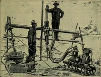 An illustration from Handbook of construction plant, its cost and efficiency (1914)