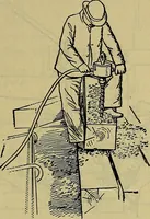An illustration from Handbook of construction plant, its cost and efficiency (1914)