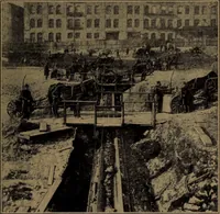 An illustration from Handbook of construction plant, its cost and efficiency (1918)