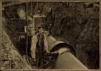 An illustration from Handbook of construction plant, its cost and efficiency (1918)