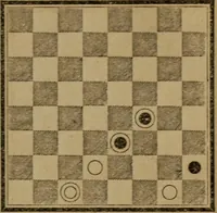 An illustration from Hand book of draughts and backgammon. The draught player's hand book (1852)