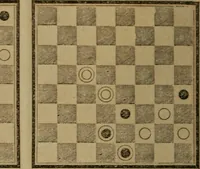 An illustration from Hand book of draughts and backgammon. The draught player's hand book (1852)