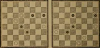 An illustration from Hand book of draughts and backgammon. The draught player's hand book (1852)