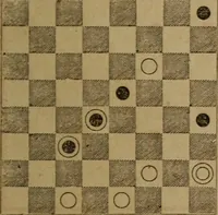 Picture 28 of 34 from Hand book of draughts and backgammon. The draught player's hand book (1852), leaf 110