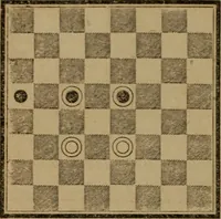 An illustration from Hand book of draughts and backgammon. The draught player's hand book (1852)