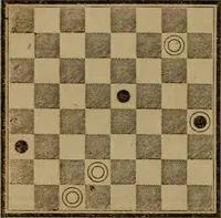 An illustration from Hand book of draughts and backgammon. The draught player's hand book (1852)