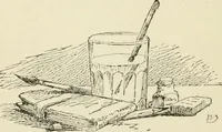 An illustration from Handbook of drawing (1880)