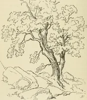 An illustration from Handbook of drawing (1880)