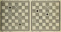 An illustration from The hand-book of games : comprising new or carefully revised treatises on whist, piquet, ecarté, lansquenet, boston, quadrille, cribbage, and other card games : faro, rouge et noir, hazard, roulette : backgammon, draughts : billiards, bagatelle, American bowls, etc. etc. (1850)