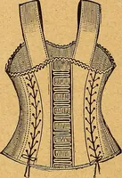 An illustration from Hand book of games and pastimes : a manual for parlor and lawn, comprising a choice collection of parlor games, tricks, dialogues, tableaux, ruler for lawn tennis, calls for dancing, palmistry, etc., etc (1887)