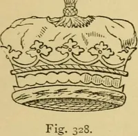 An illustration from Handbook of heraldry : with instructions for tracing pedigrees and deciphering ancient mss. : rules for the appointment of liveries, &c (1882)