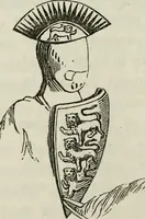 An illustration from Handbook of heraldry : with instructions for tracing pedigrees and deciphering ancient mss. : rules for the appointment of liveries, &c (1882)