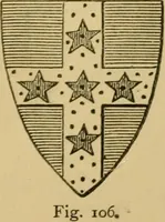 An illustration from Handbook of heraldry : with instructions for tracing pedigrees and deciphering ancient mss. : rules for the appointment of liveries, &c (1882)