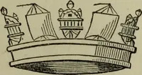 An illustration from The handbook of heraldry : with instructions for tracing pedigrees and deciphering ancient mss., also, rules for the appointment of liveries, etc. etc. (1869)