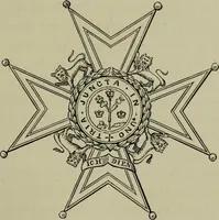 An illustration from The handbook of heraldry : with instructions for tracing pedigrees and deciphering ancient mss., also, rules for the appointment of liveries, etc. etc. (1869)
