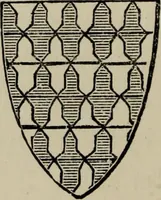An illustration from The handbook of heraldry : with instructions for tracing pedigrees and deciphering ancient mss., also, rules for the appointment of liveries, etc. etc. (1869)