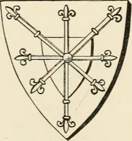 An illustration from Handbook of heraldry, with instructions for tracing pedigrees and deciphering ancient mss., rules for the appointment of liveries, &c. (1893)