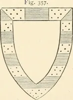 An illustration from Handbook of heraldry, with instructions for tracing pedigrees and deciphering ancient mss., rules for the appointment of liveries, &c. (1893)