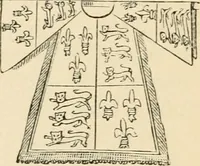 An illustration from Handbook of heraldry, with instructions for tracing pedigrees and deciphering ancient mss., rules for the appointment of liveries, &c. (1893)