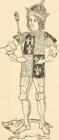 An illustration from Handbook of heraldry, with instructions for tracing pedigrees and deciphering ancient mss., rules for the appointment of liveries, &c. (1893)