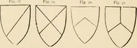 An illustration from Handbook of heraldry, with instructions for tracing pedigrees and deciphering ancient mss., rules for the appointment of liveries, &c. (1893)