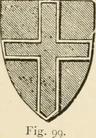 An illustration from Handbook of heraldry, with instructions for tracing pedigrees and deciphering ancient mss., rules for the appointment of liveries, &c. (1893)