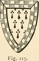 An illustration from Handbook of heraldry, with instructions for tracing pedigrees and deciphering ancient mss., rules for the appointment of liveries, &c. (1893)