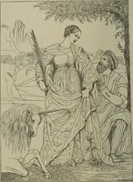 An illustration from A handbook of legendary and mythological art (1890)